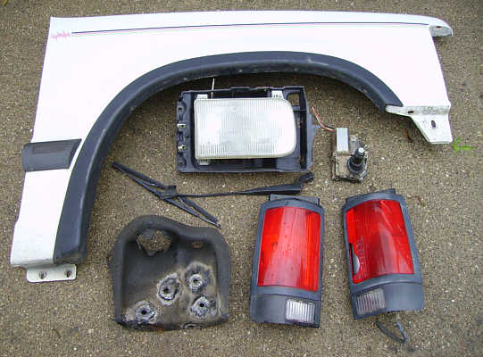 The Ho - Parts purchased from the scrapyard