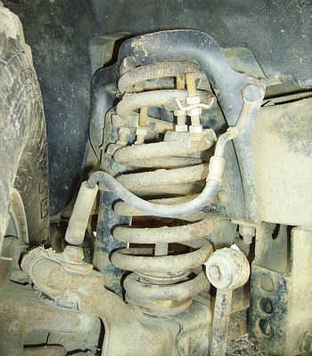 The Ho - Passenger side spring and mount